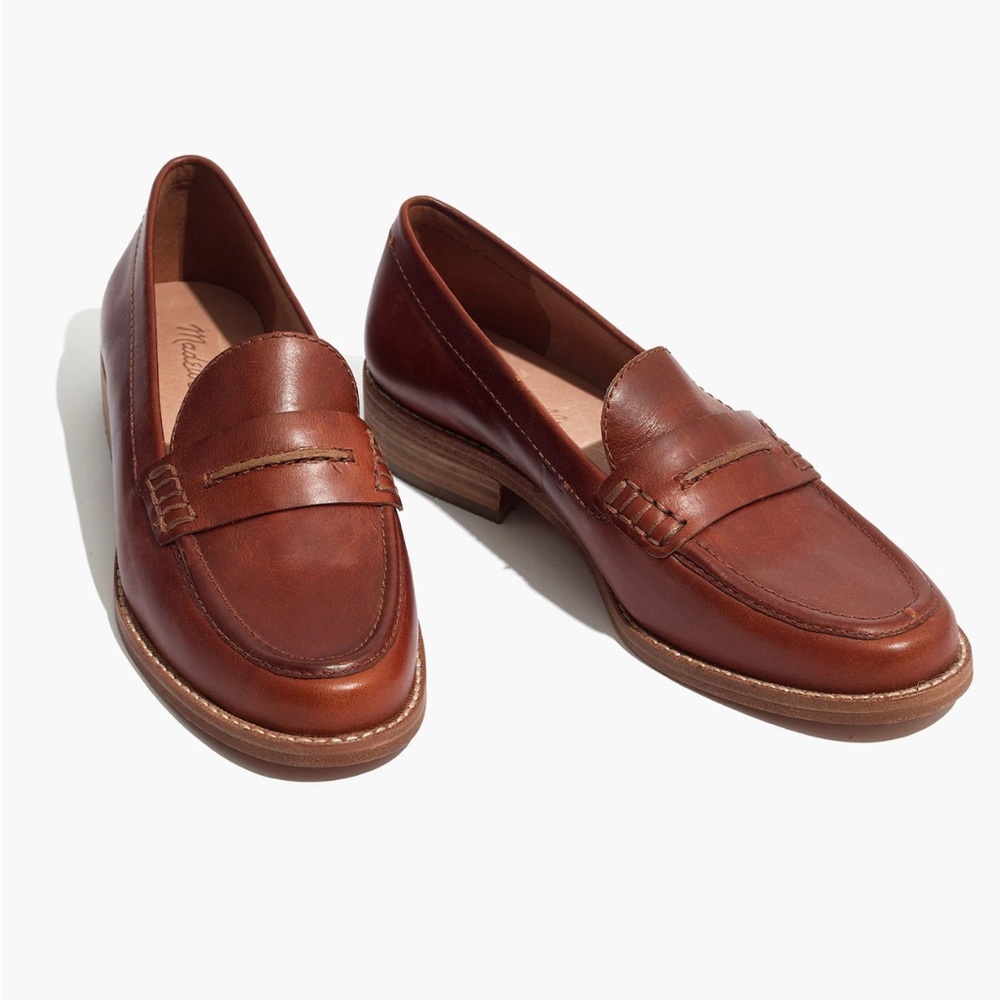 Madewell The Elinor Loafer in tan